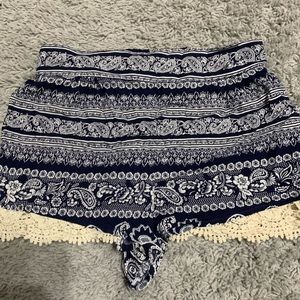 charolette russe flowy shorts!!